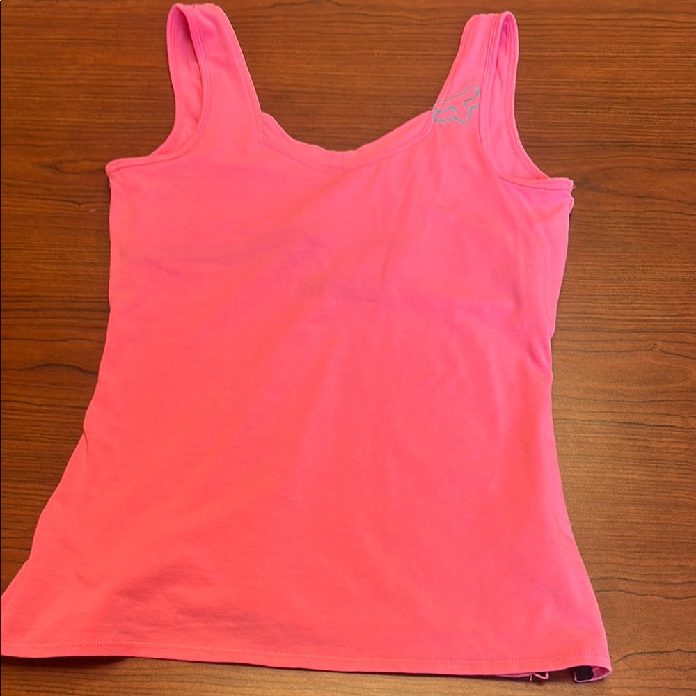 NWOT Fox Bright Pink Women's Tank Top